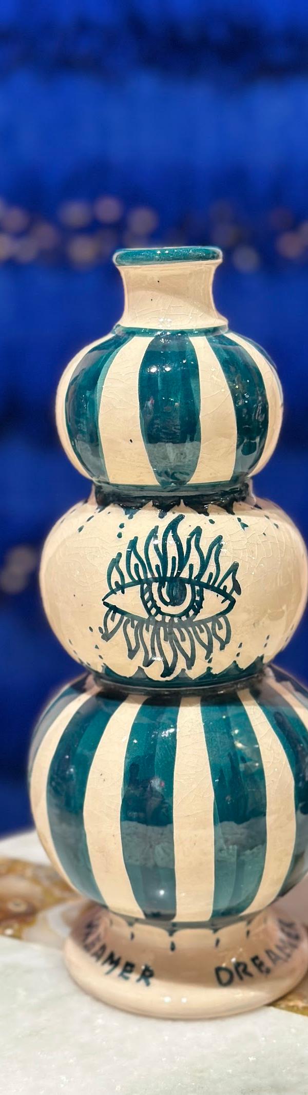 Small Circus Eye Vase 27 cm