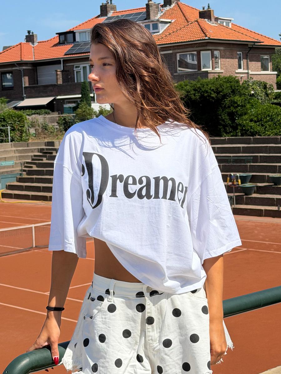 Iconic Dreamer Tee – white-black – photo 4 of 6