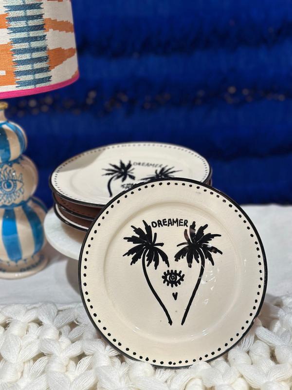 Breakfast Plate Palmtree
