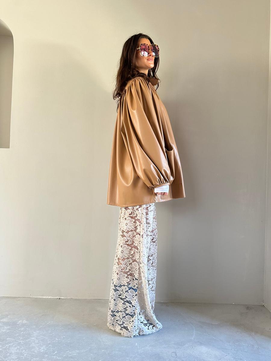 Dreamer Chloe Etoile jacket vegan leather Camel – camel – photo 2 of 4