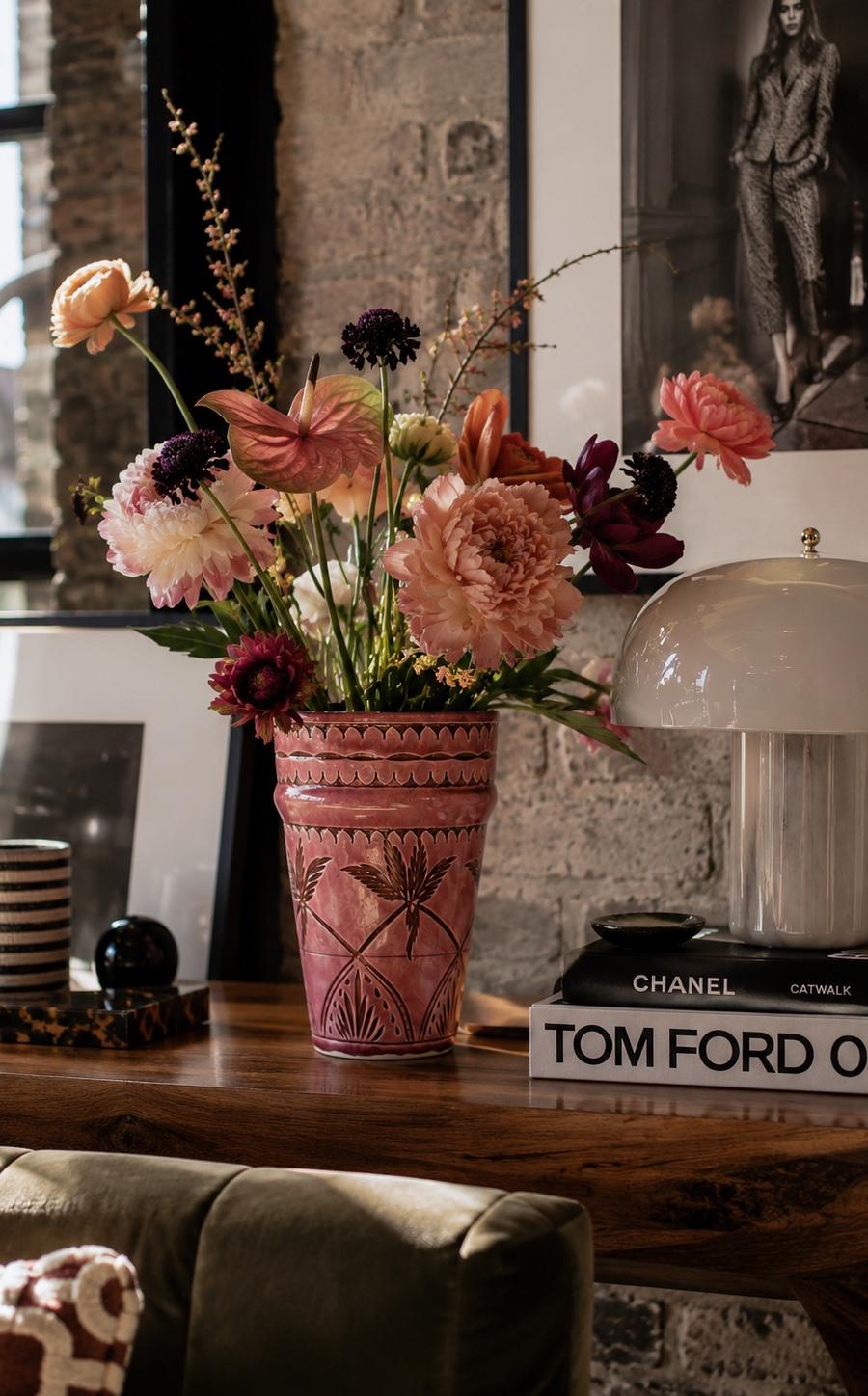 Flower Cup 16 cm – Imprint – Bordeaux