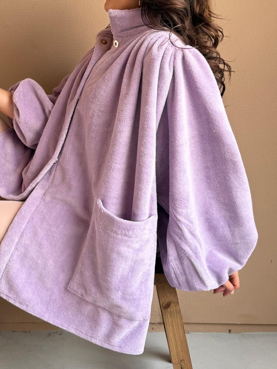 The Dreamer Chloe Riviera in terry towel  Lilac – Purple – photo 1 of 4