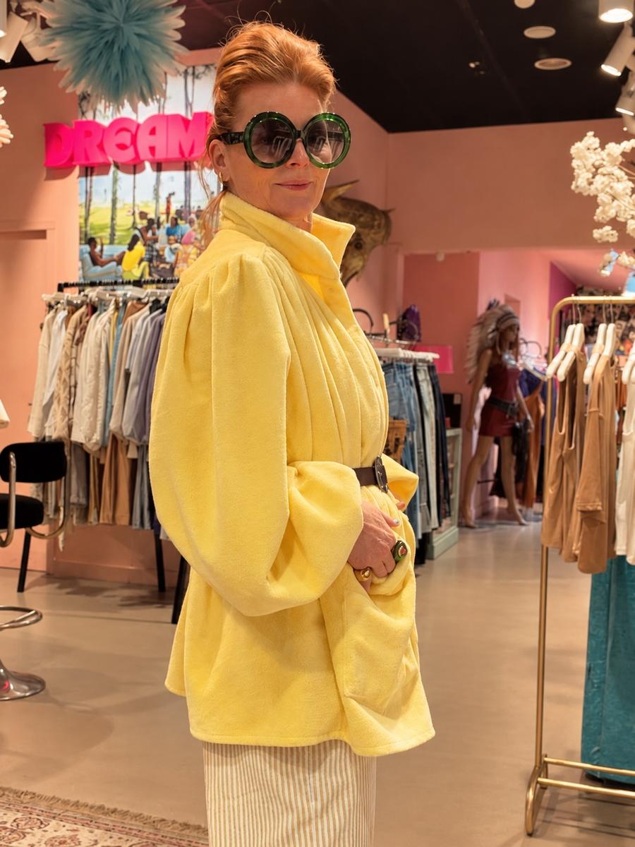The Dreamer Chloe Riviera Terry Towel Mellow Yellow – Yellow – photo 2 of 2