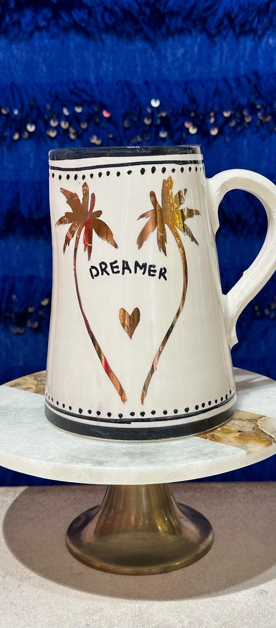 Golden Edition Carafe Palm – Black/Gold – foto 1 van 4